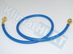 Wąż serwisowy 90 cm niebieski CPS 1/4\' 
